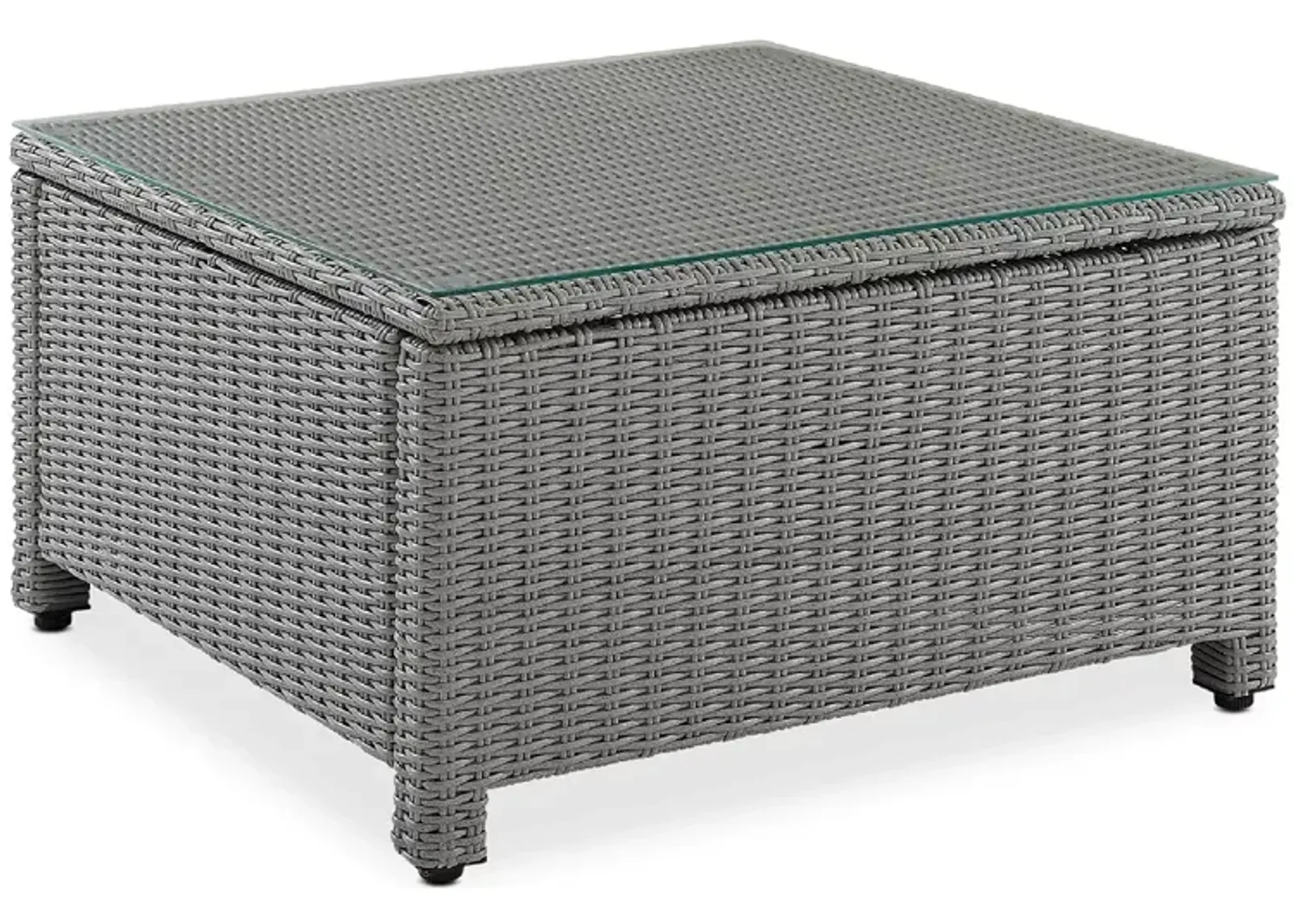 Sparrow & Wren Walton Outdoor Wicker Sectional Coffee Table