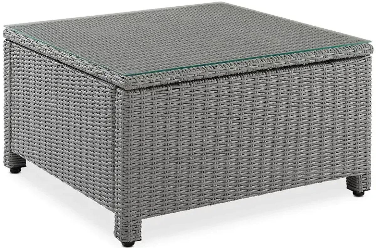 Sparrow & Wren Walton Outdoor Wicker Sectional Coffee Table