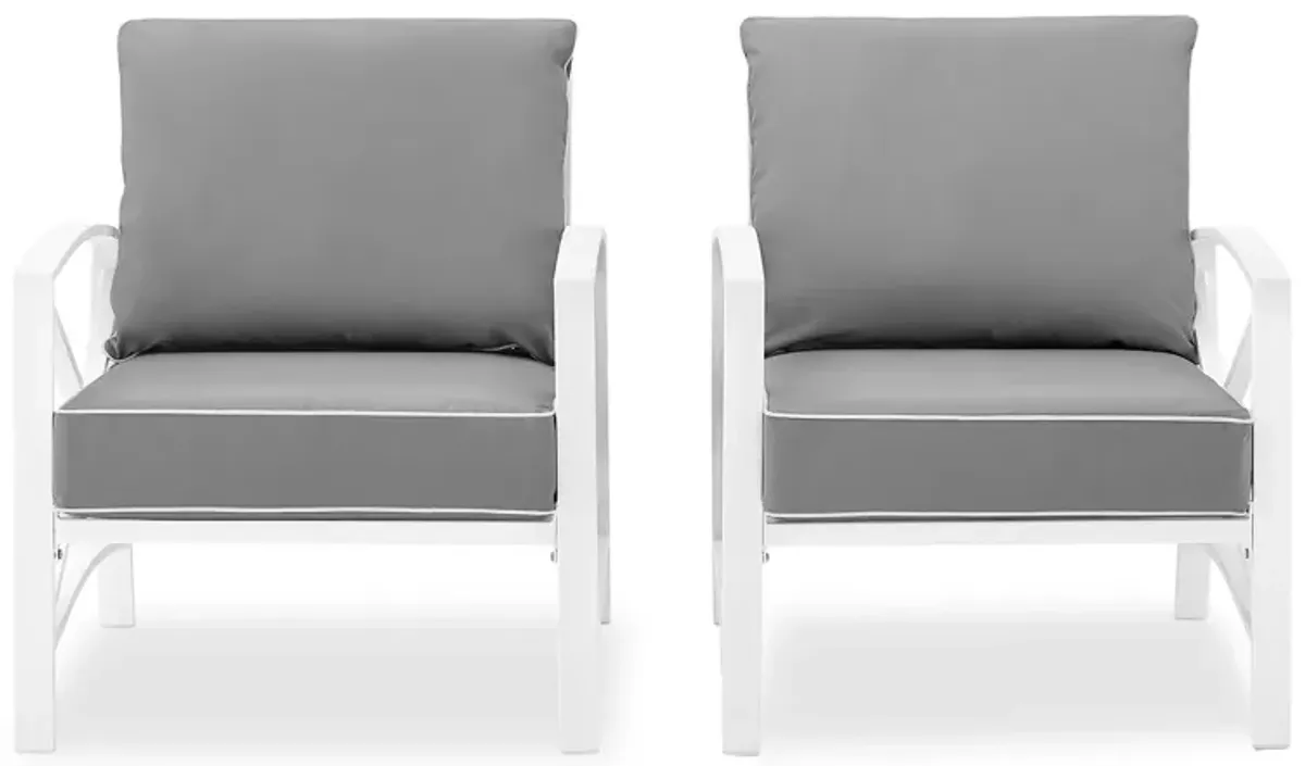 Sparrow & Wren Destin 2 Piece Outdoor Chair Set