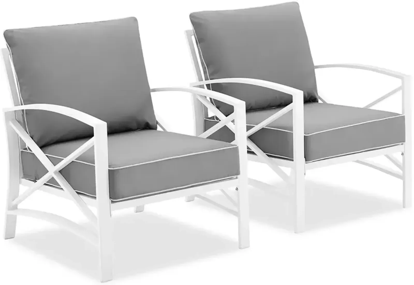 Sparrow & Wren Destin 2 Piece Outdoor Chair Set