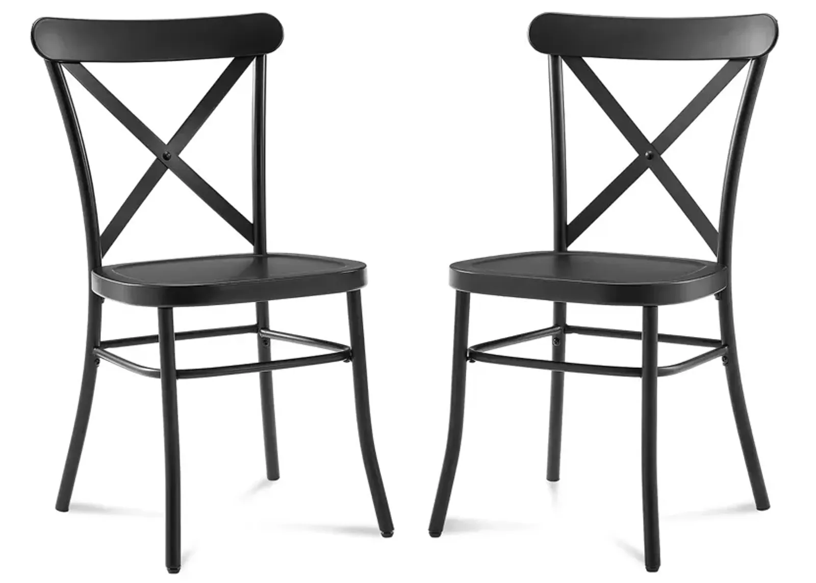 Sparrow & Wren Camille Metal Chair, Set of 2