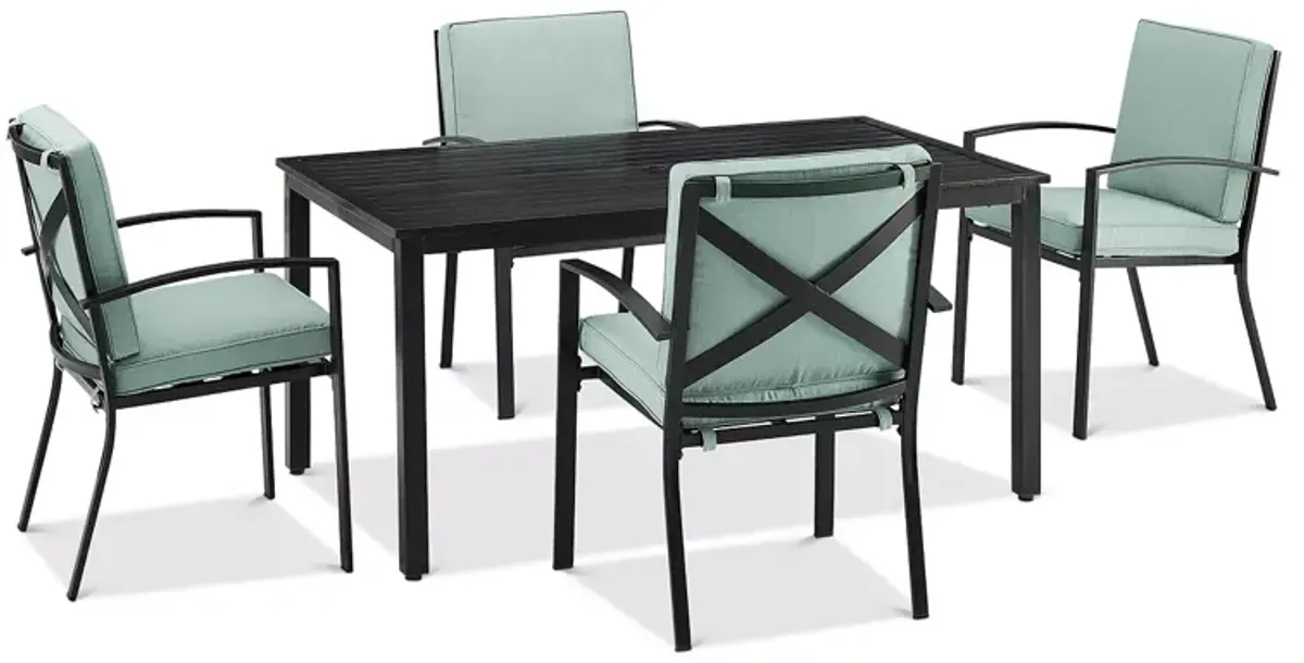 Sparrow & Wren Destin 5 Piece Outdoor Dining Set