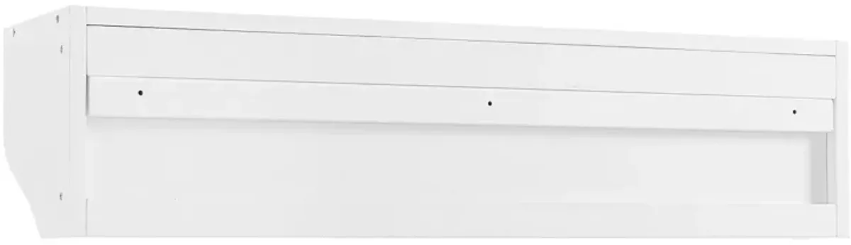 Crosley Harper Entryway White Storage Shelf