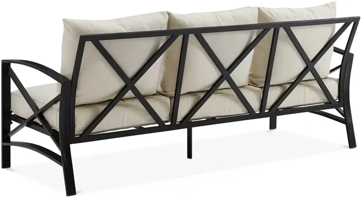 Sparrow & Wren Destin Outdoor Metal Sofa