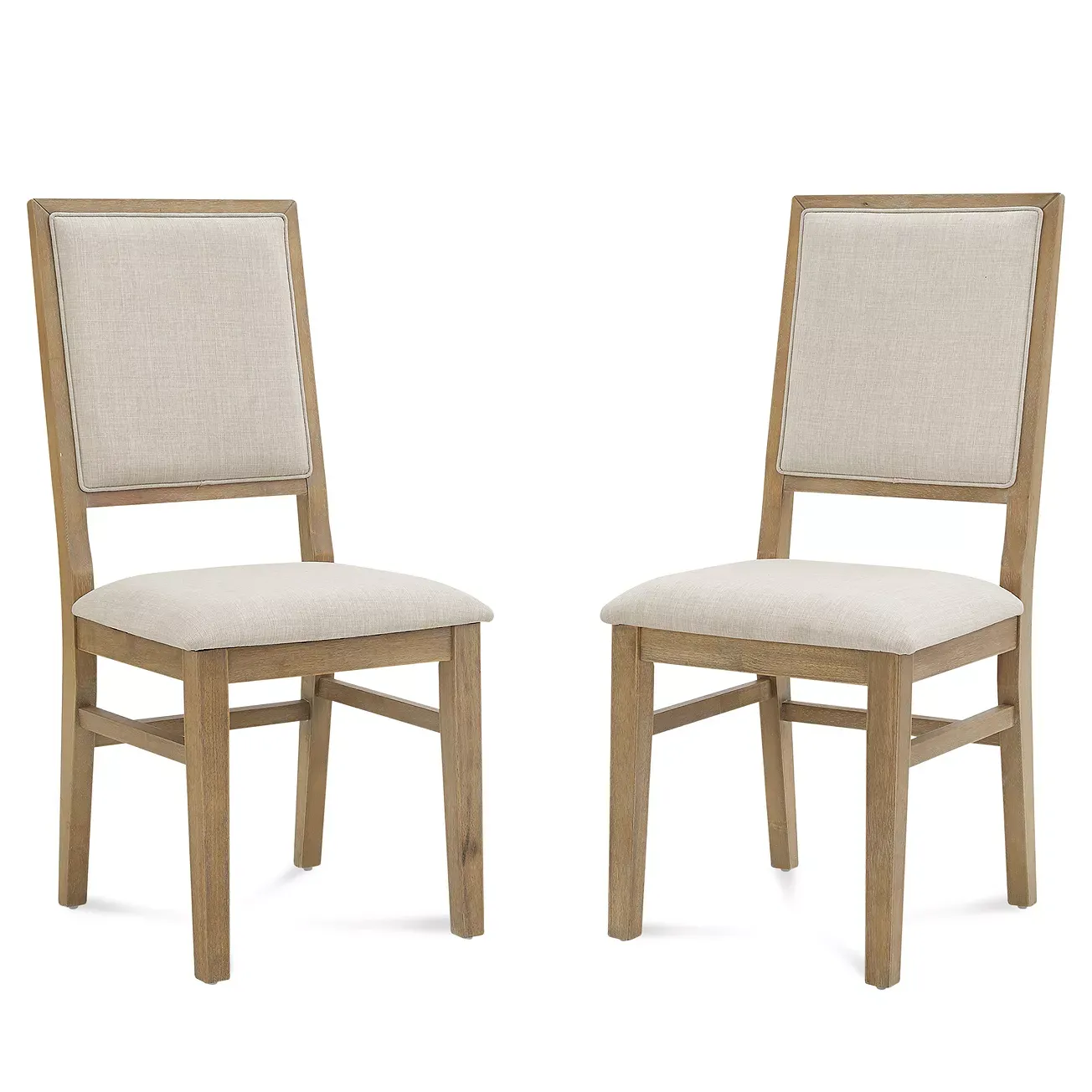 Sparrow & Wren Joanna Upholstered Back Chair, Set of 2