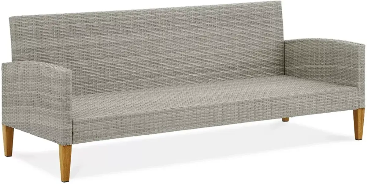 Crosley Capella Outdoor Wicker Sofa