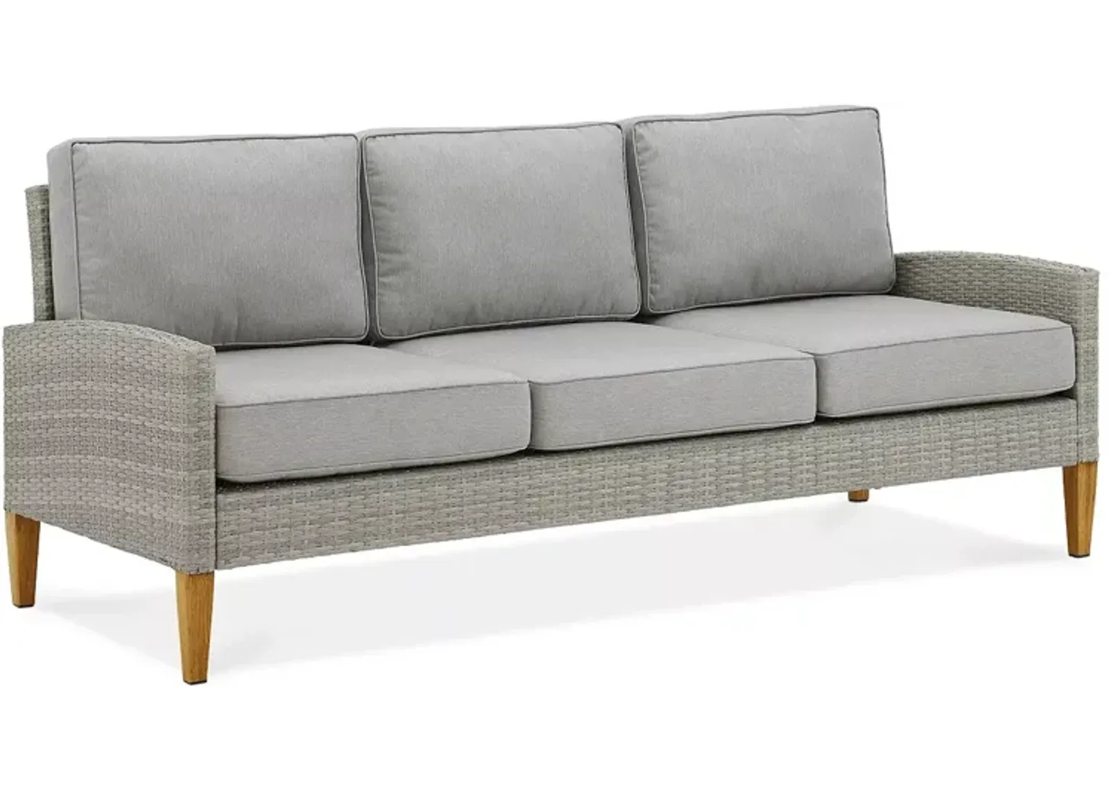 Crosley Capella Outdoor Wicker Sofa