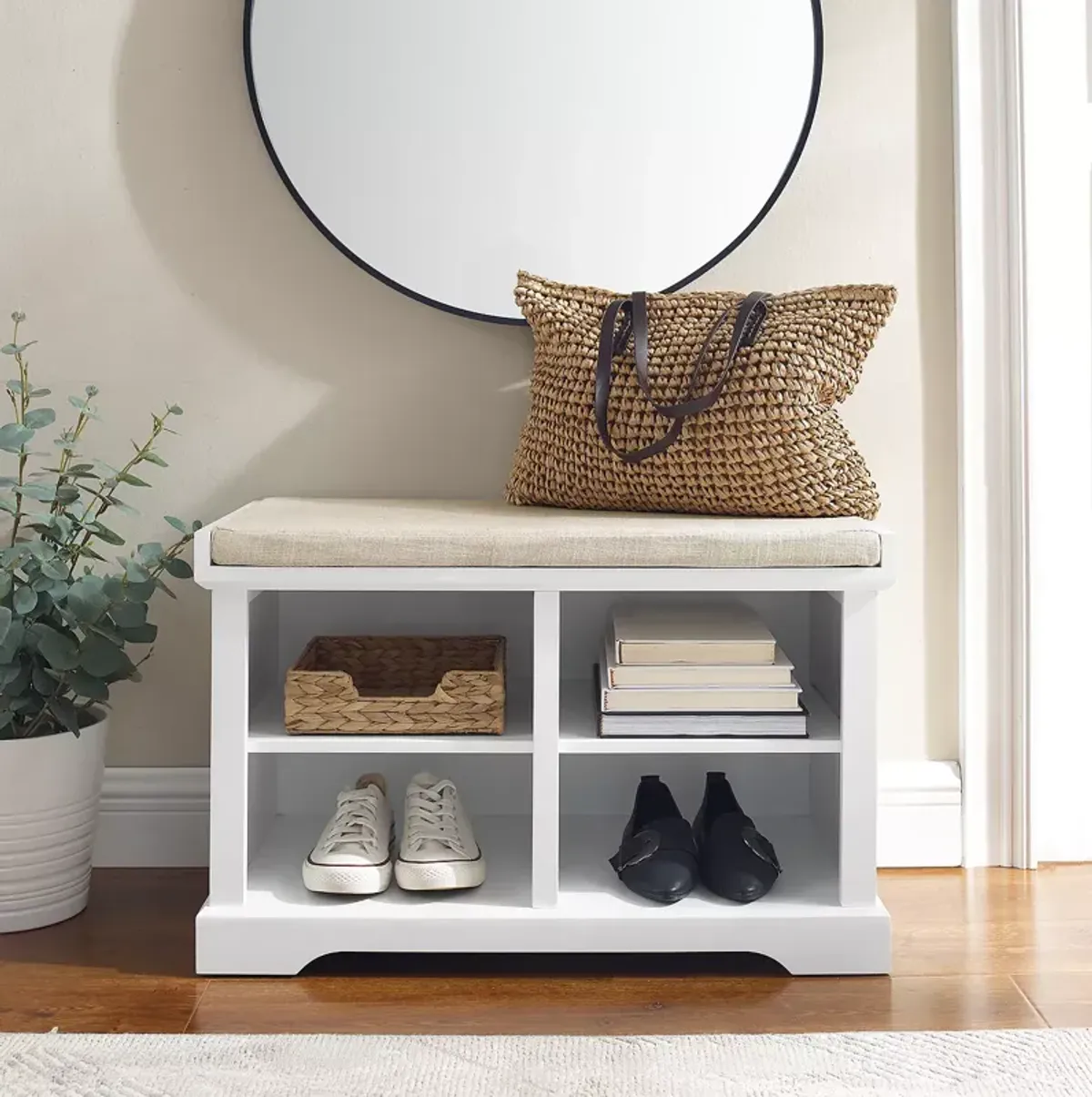 Crosley Anderson Entryway Storage Bench