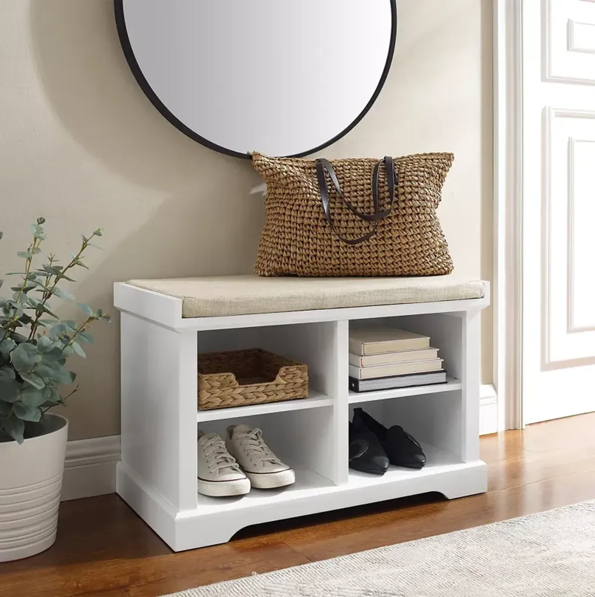 Crosley Anderson Entryway Storage Bench