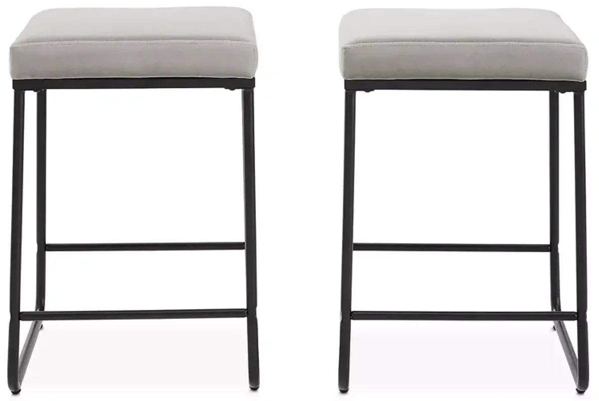 Sparrow & Wren Beckett Counter Stool, Set of 2