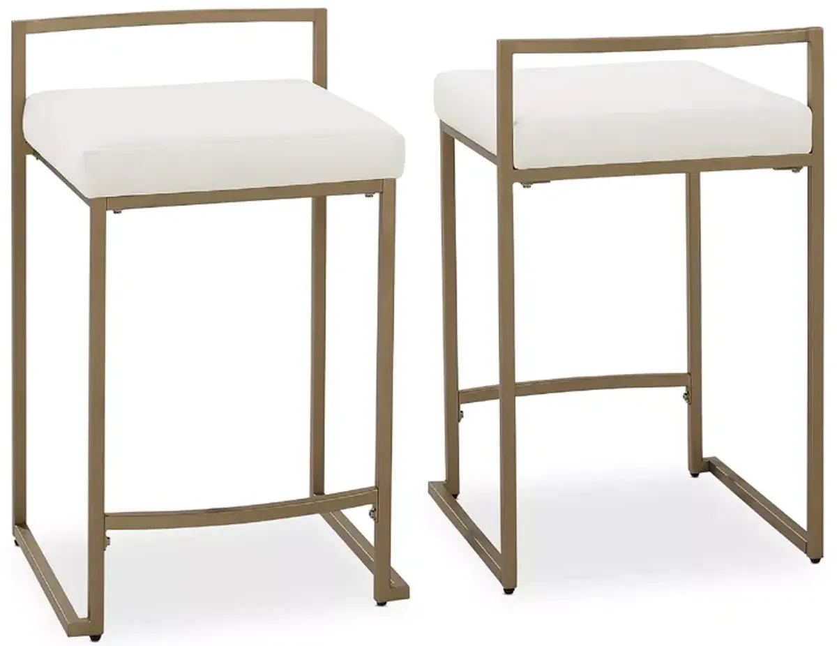 Sparrow & Wren Harlowe Counter Stool, Set of 2