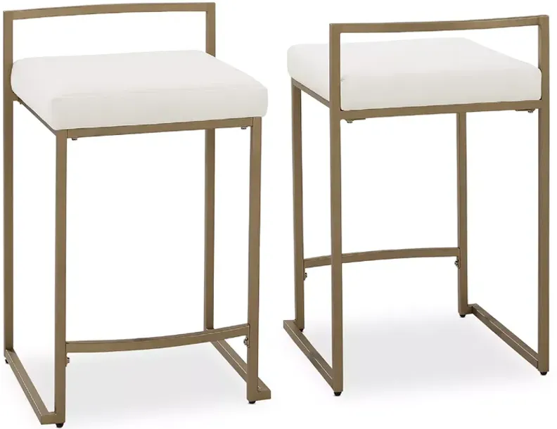 Sparrow & Wren Harlowe Counter Stool, Set of 2