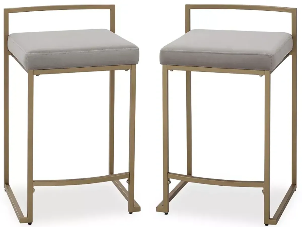 Sparrow & Wren Harlowe Counter Stool, Set of 2