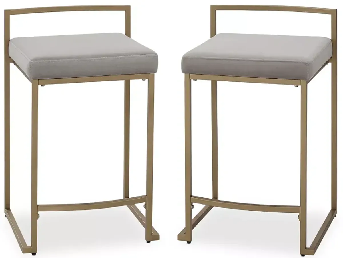 Sparrow & Wren Harlowe Counter Stool, Set of 2