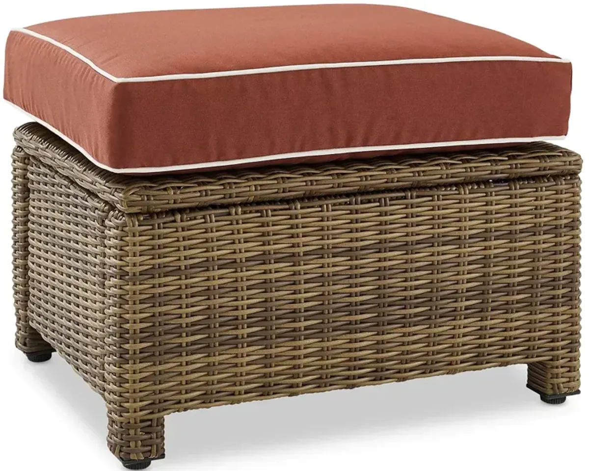 Sparrow & Wren Walton Outdoor Wicker Ottoman