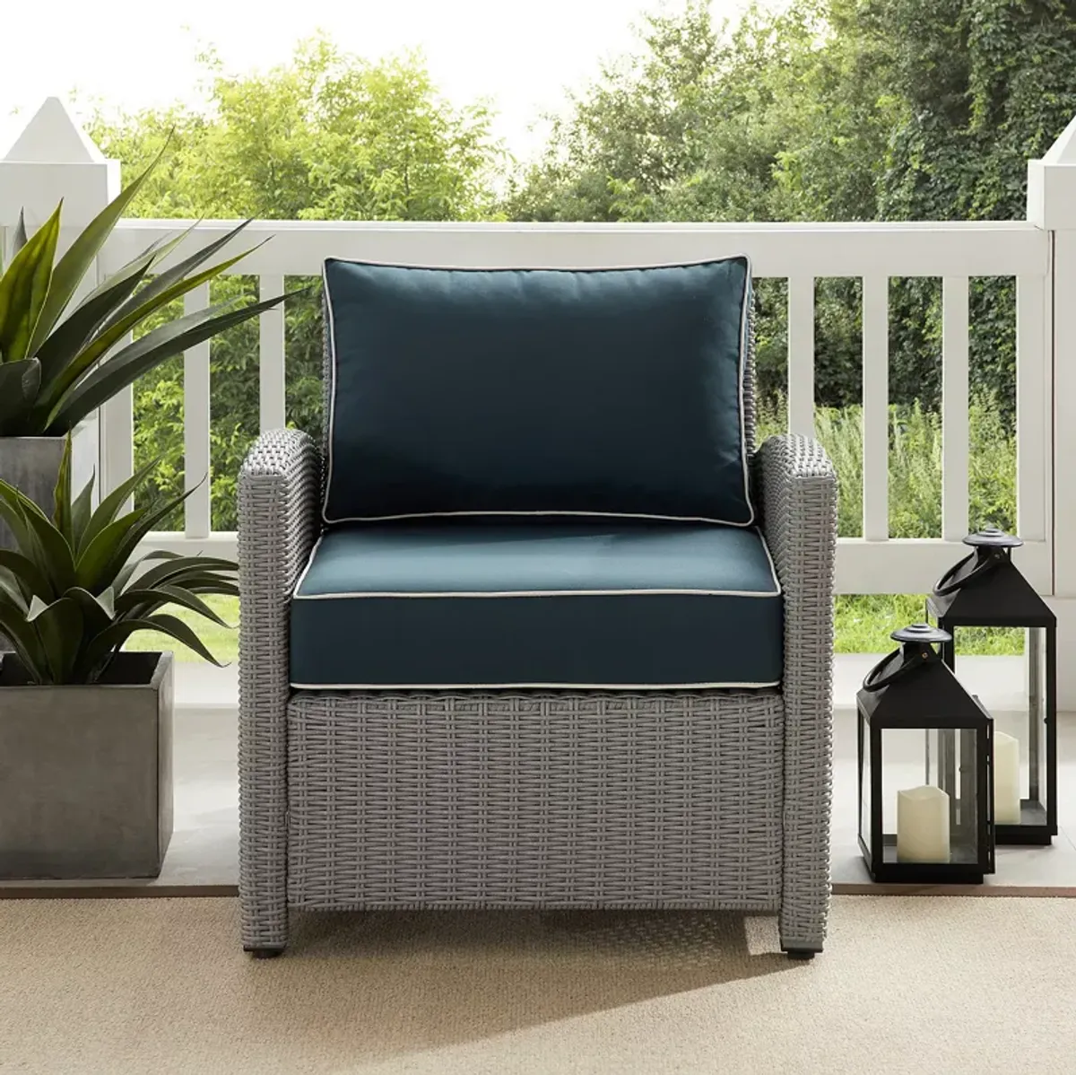 Sparrow & Wren Walton Outdoor Wicker Armchair