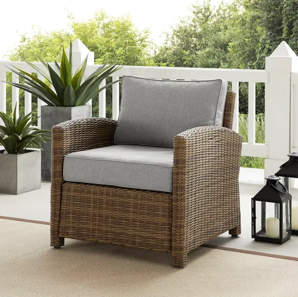 Sparrow & Wren Walton Outdoor Wicker Armchair