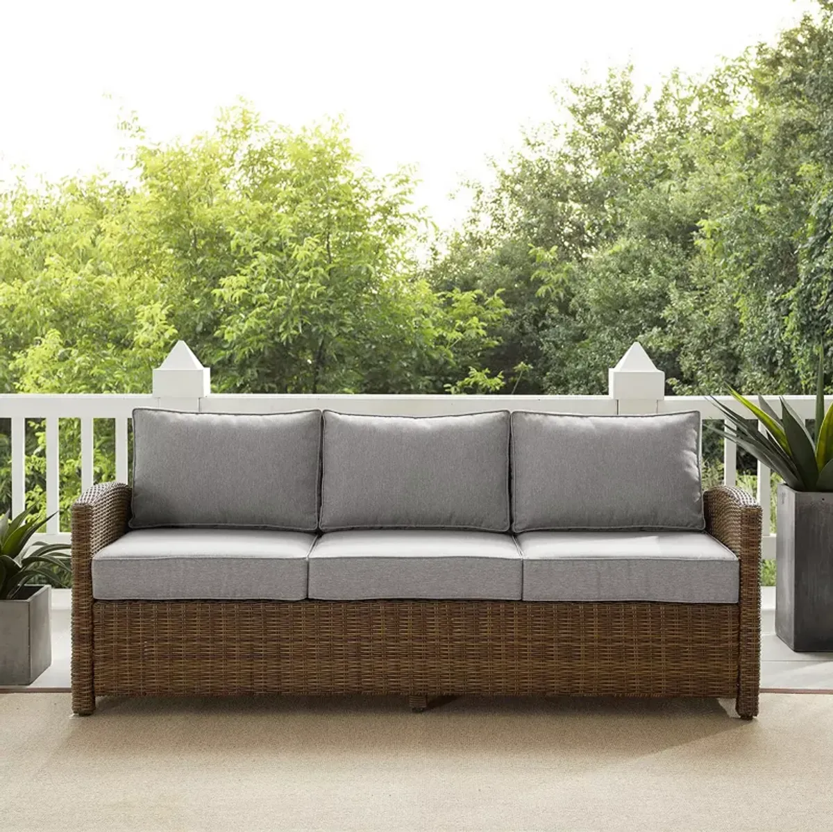 Sparrow & Wren Walton Outdoor Wicker Sofa