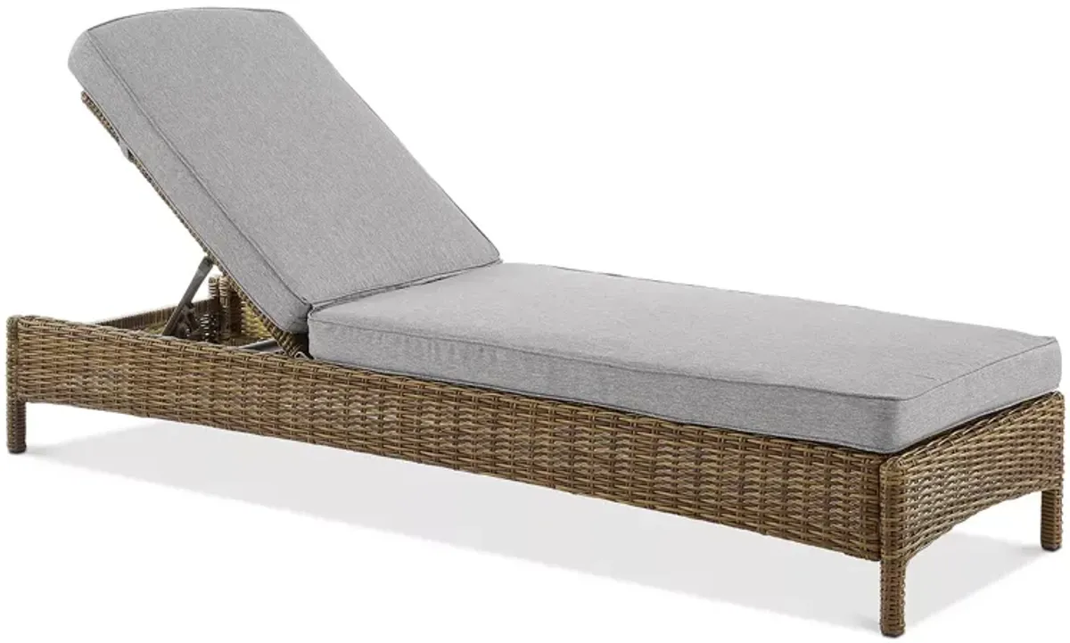 Sparrow & Wren Walton Outdoor Wicker Chaise Lounge