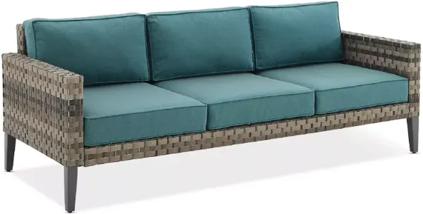 Crosley Prescott Outdoor Wicker Sofa