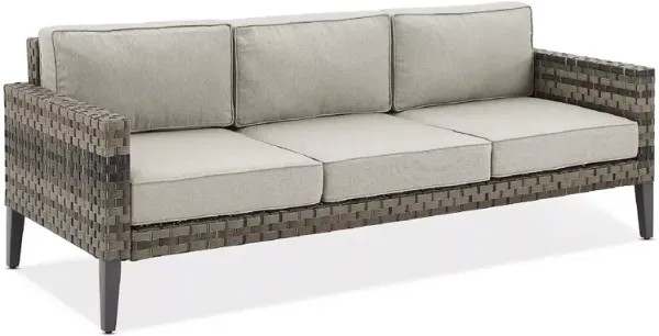 Crosley Prescott Outdoor Wicker Sofa
