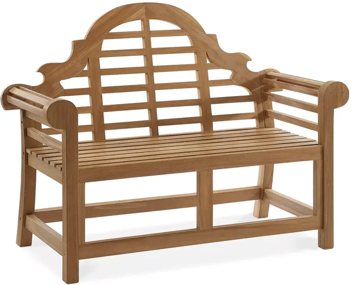 Crosley Caddington Indoor Outdoor Teak Bench