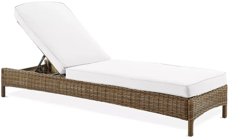 Crosley Bradenton Wicker Chaise Lounge