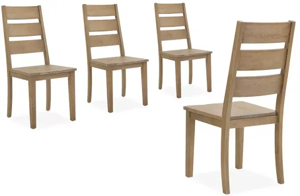 Crosley Joanna Ladder Back Dining Chairs, Set of 4
