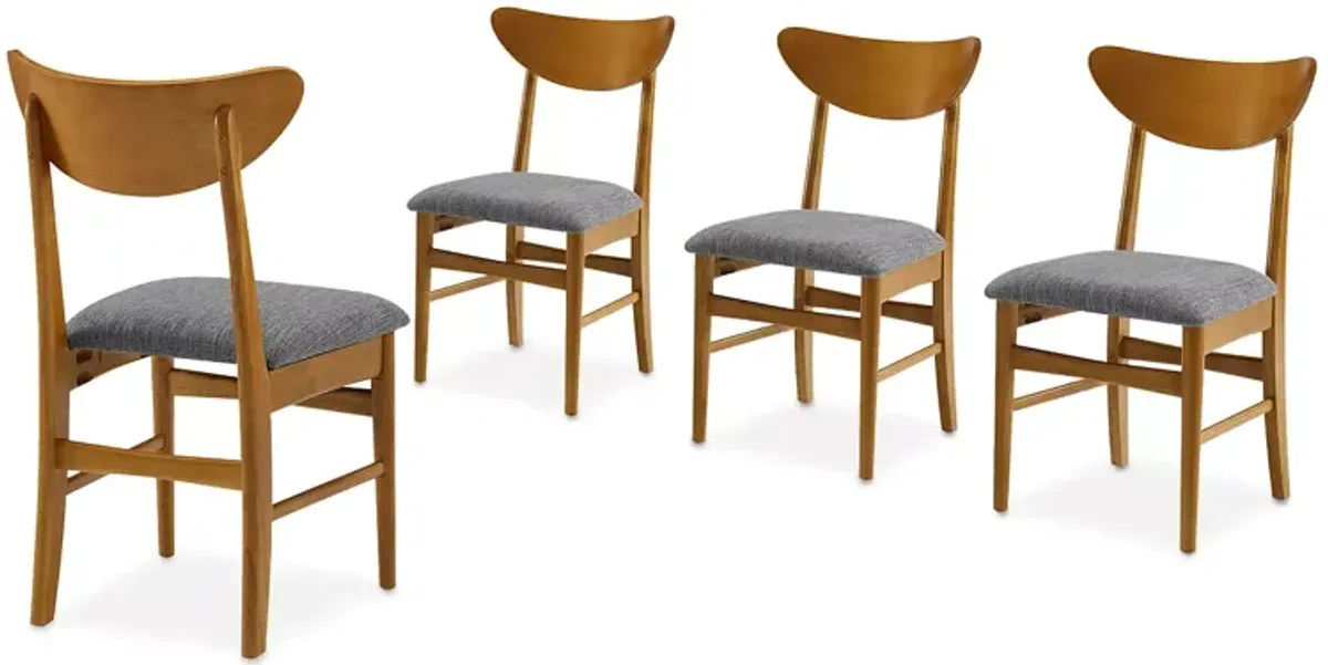 Crosley Landon Wood Dining Chair, Set of 4