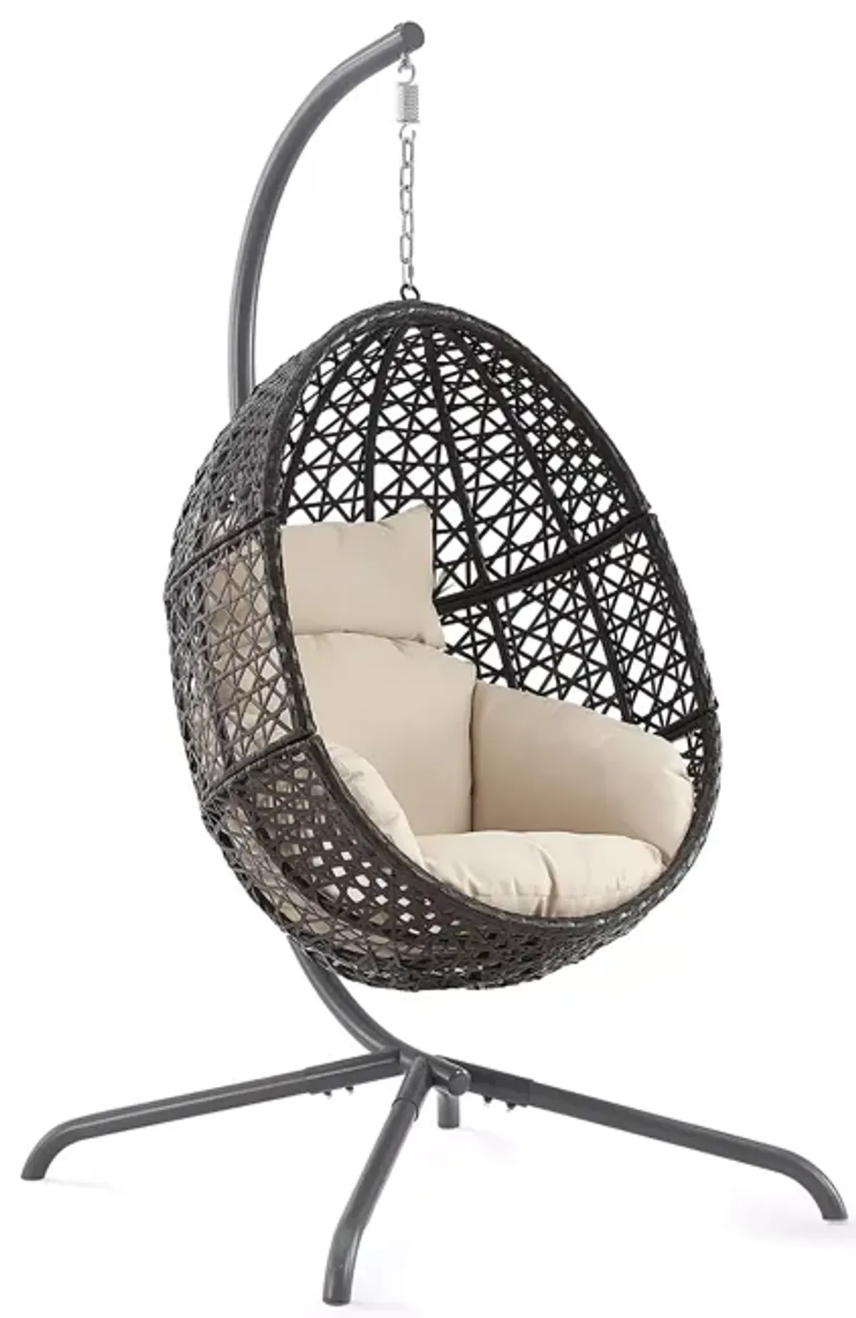 Sparrow & Wren Calliope Indoor/Outdoor Wicker Hanging Egg Chair