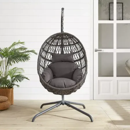 Sparrow & Wren Tess Indoor/Outdoor Wicker Hanging Egg Chair