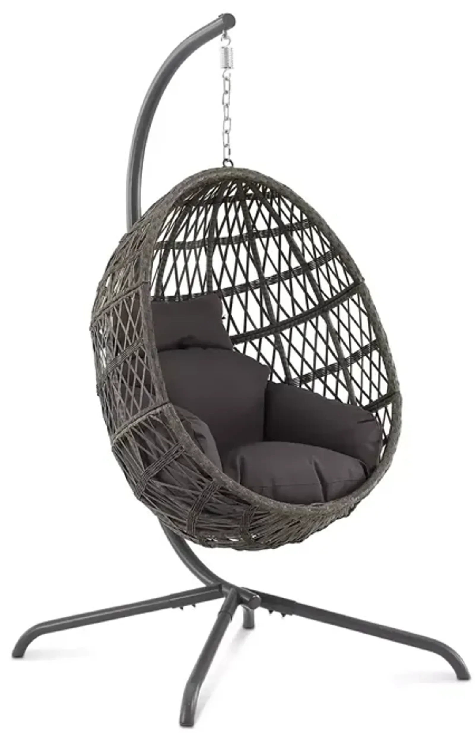 Sparrow & Wren Tess Indoor/Outdoor Wicker Hanging Egg Chair