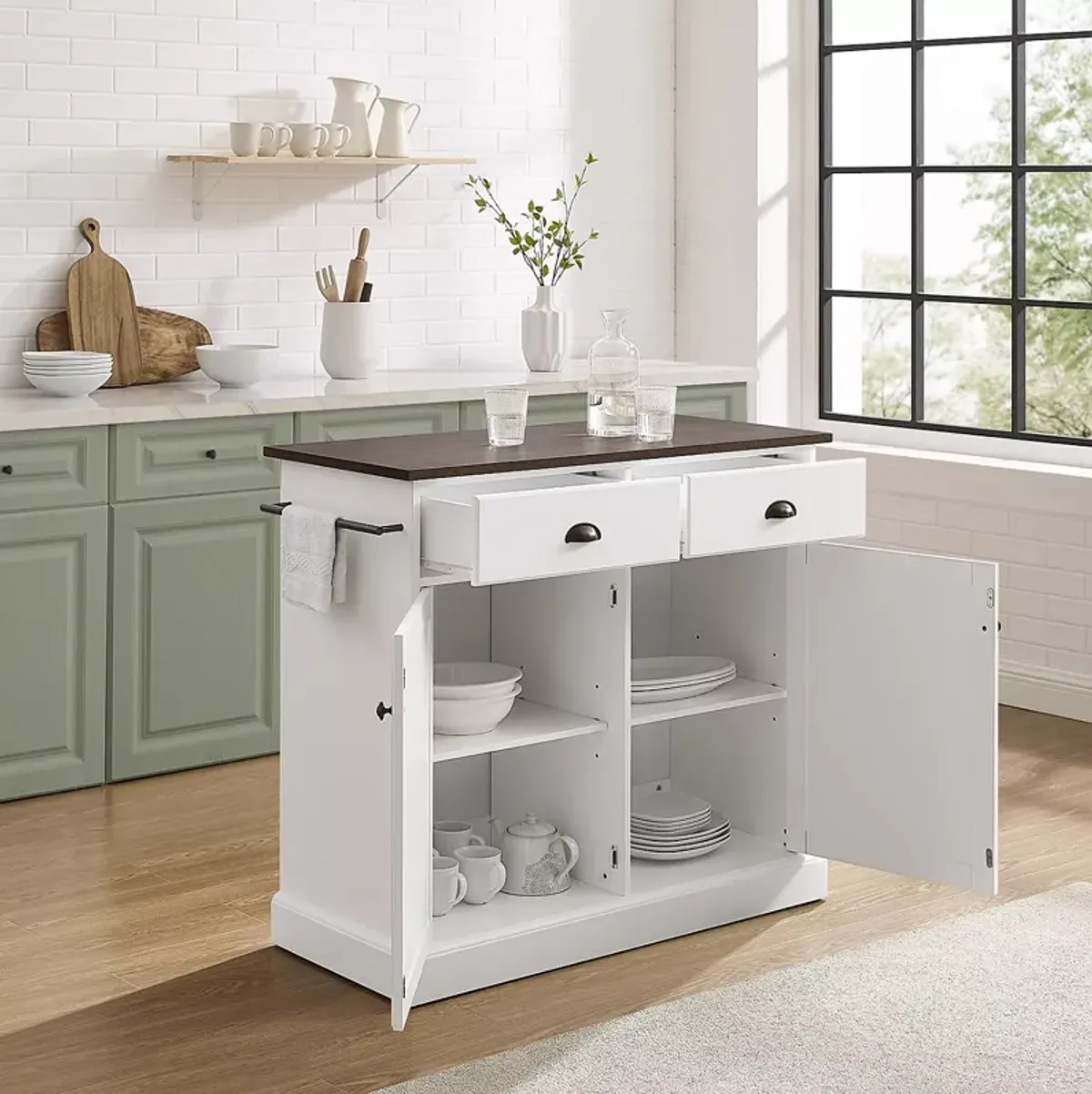 Crosley Shoreline Kitchen Island