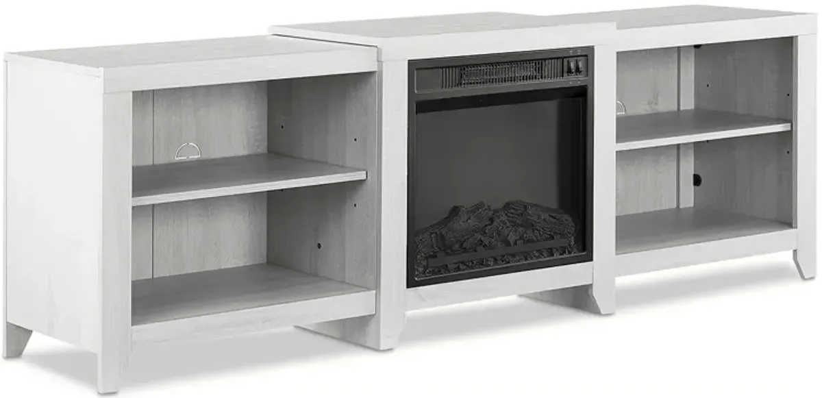 Crosley Ronin Low Profile Fireplace TV Stand