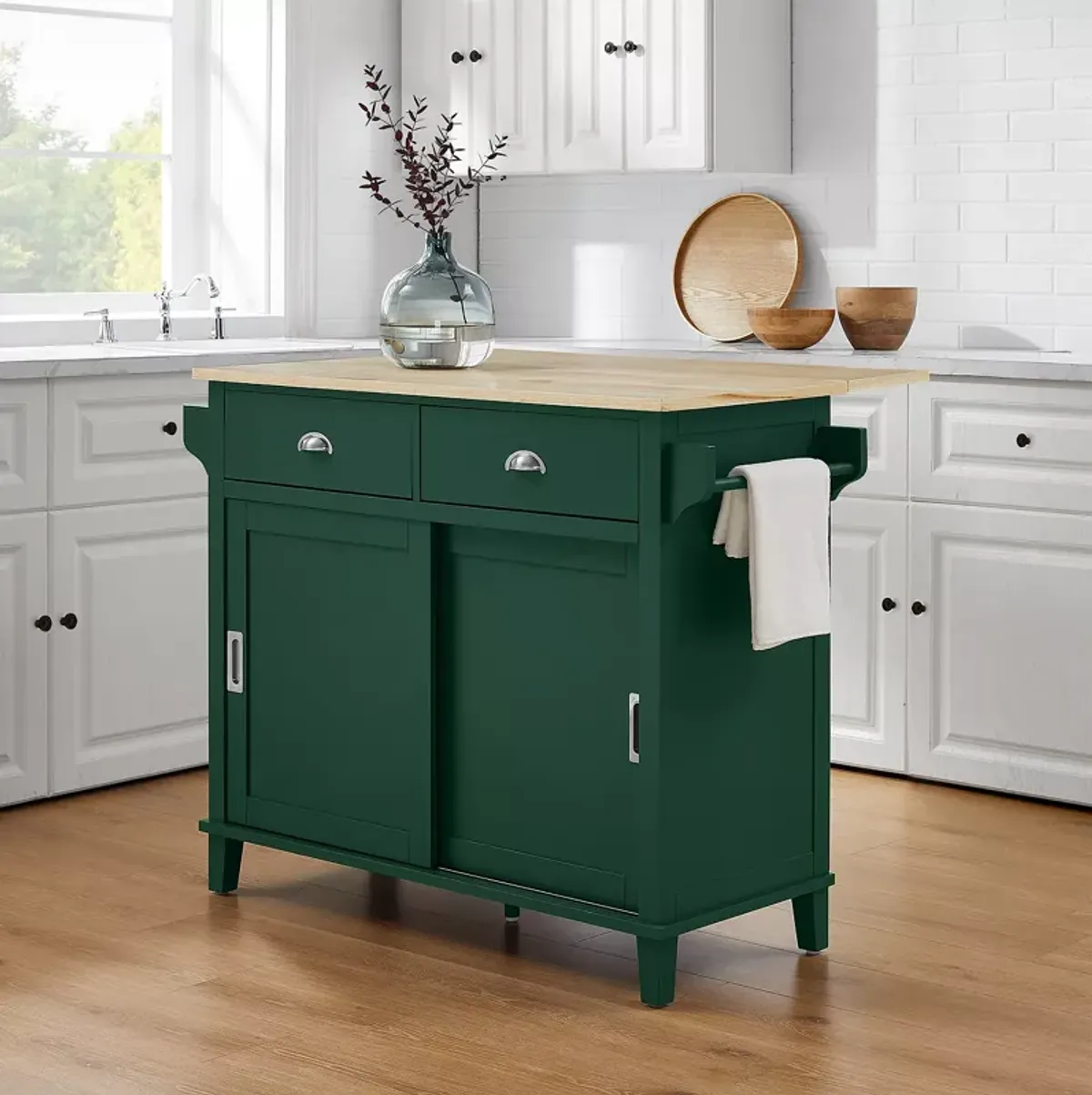 Crosley Cora Drop Leaf Kitchen Island