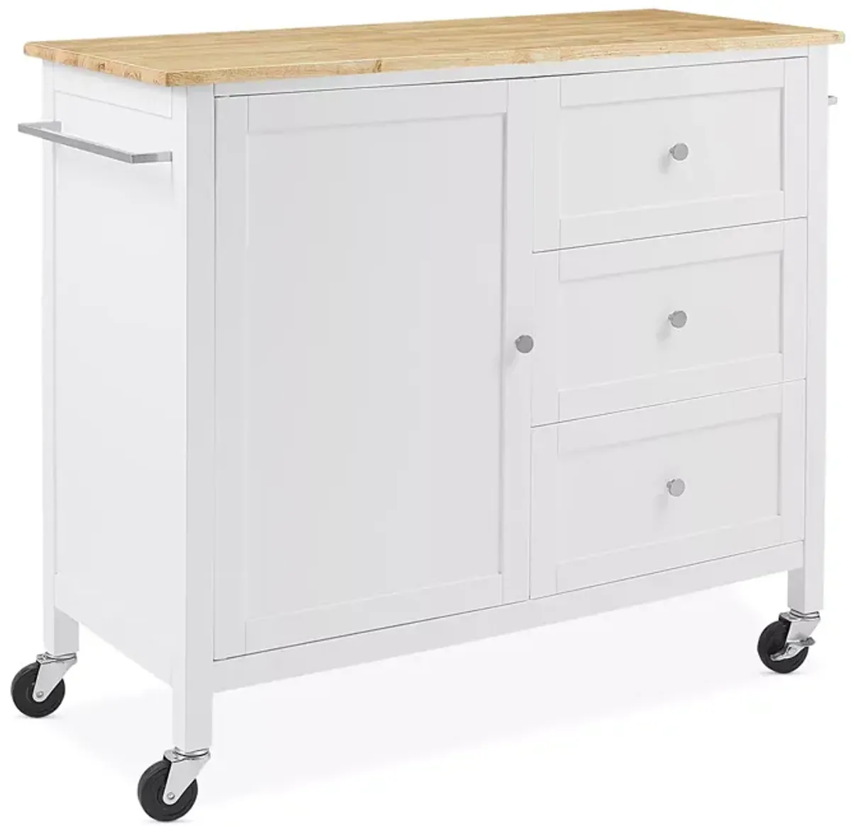 Crosley Soren Wood Top Kitchen Island Cart