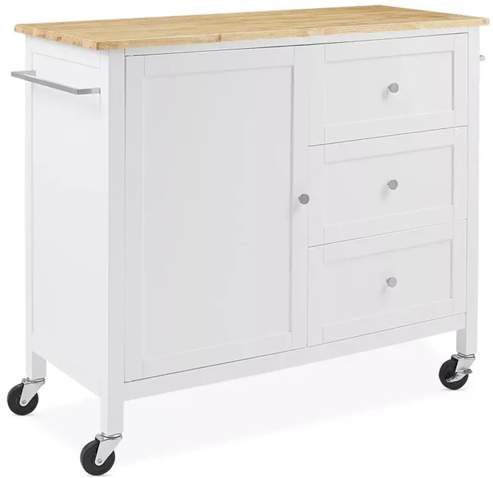 Crosley Soren Wood Top Kitchen Island Cart