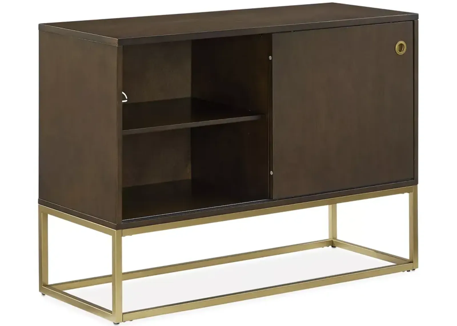 Crosley Byron Record Storage Media Console