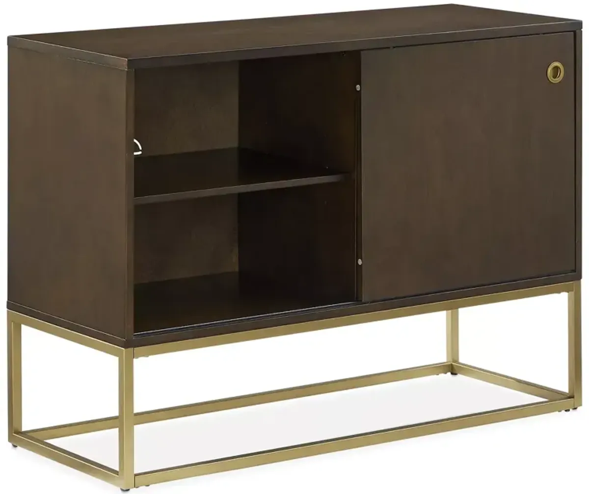 Crosley Byron Record Storage Media Console