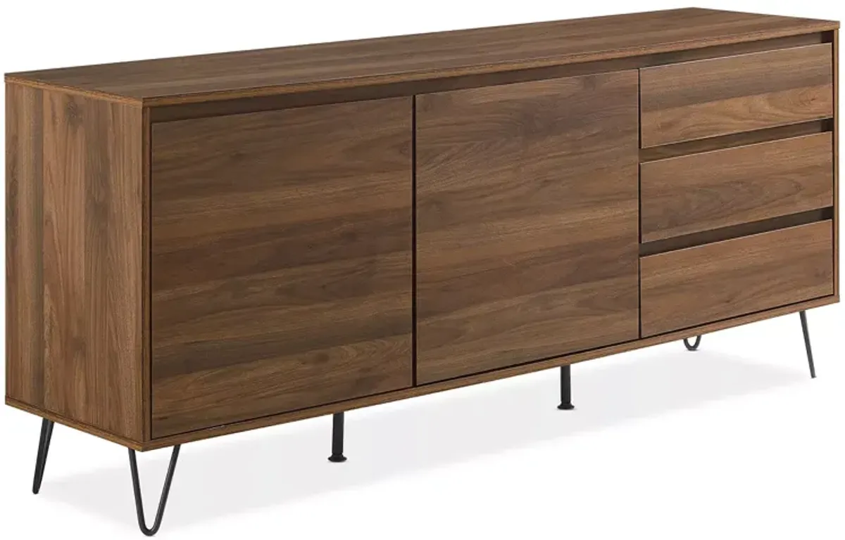 Crosley Teagan Record Storage Sideboard