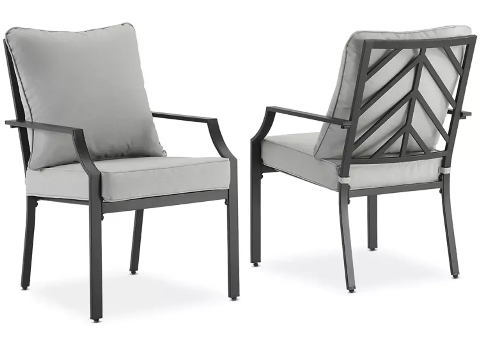 Crosley Otto 2 Piece Outdoor Dining Chair Set