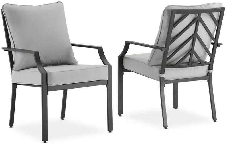 Crosley Otto 2 Piece Outdoor Dining Chair Set