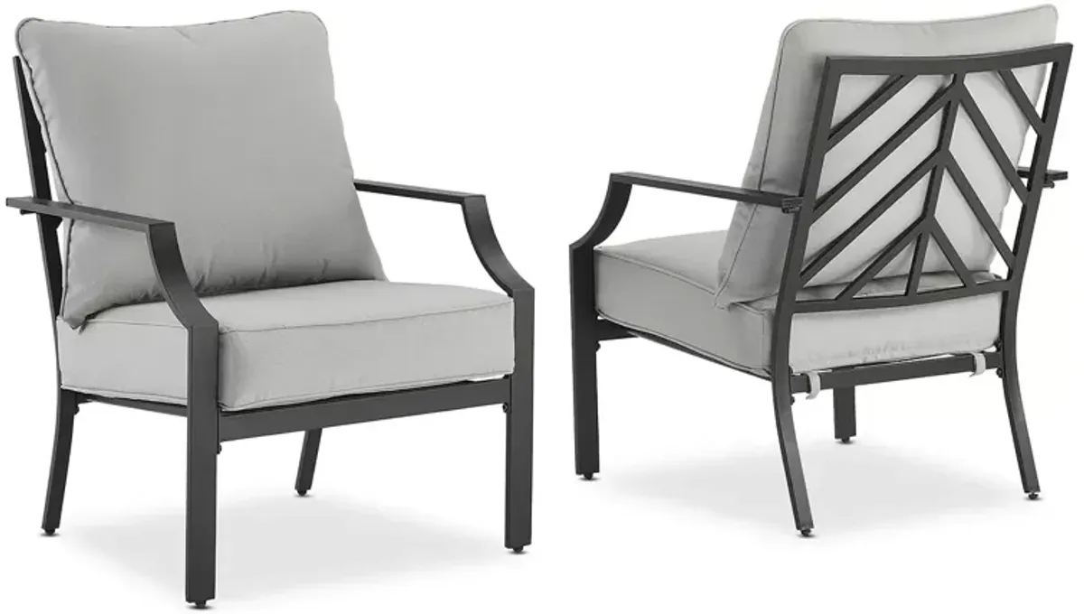 Crosley Otto 2 Piece Outdoor Chair Set