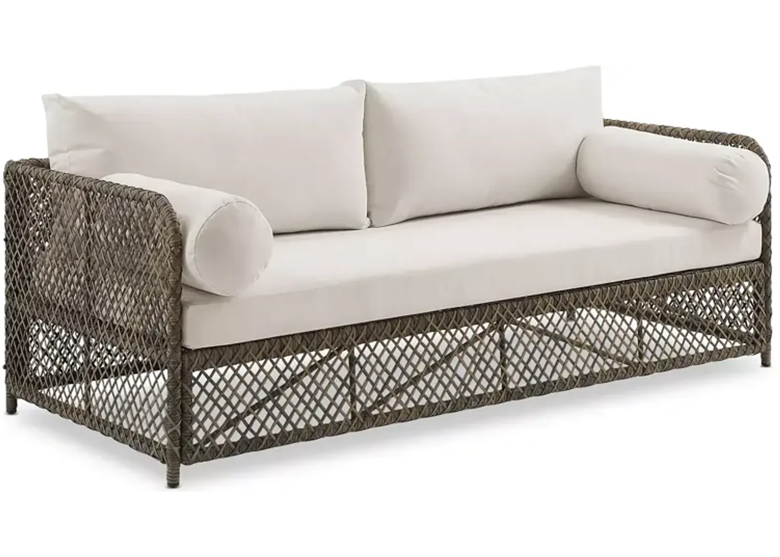 Crosley Granite Bay Wicker Outdoor Sofa