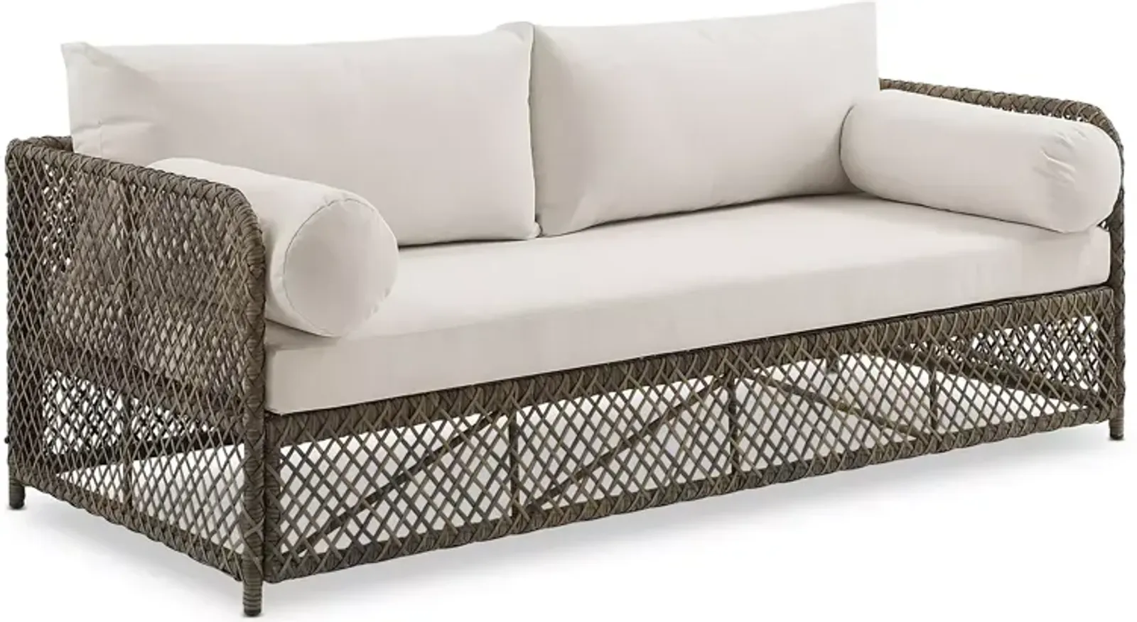 Crosley Granite Bay Wicker Outdoor Sofa