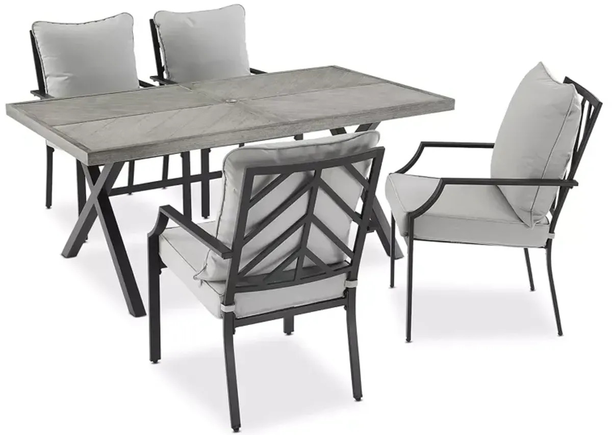 Crosley Otto 5 Piece Outdoor Dining Set