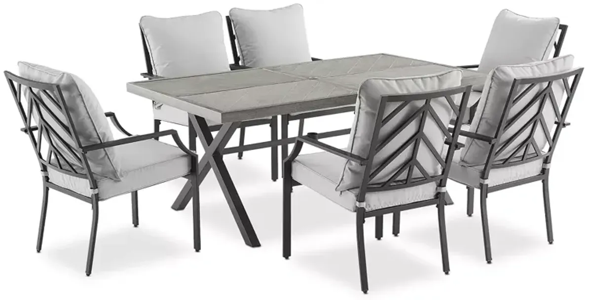 Crosley Otto 7 Piece Outdoor Dining Set