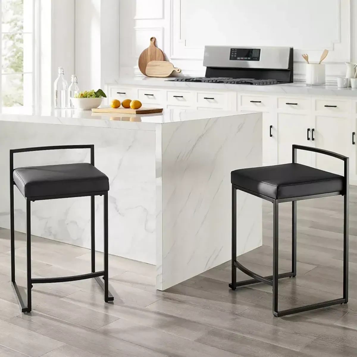 Crosley Harlowe Counter Height Bar Stool, Set of 2