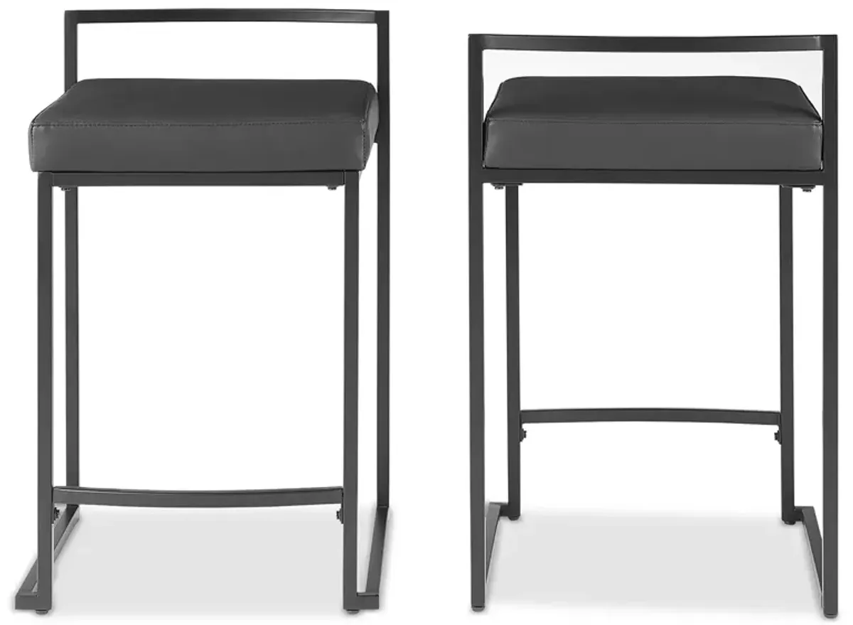 Crosley Harlowe Counter Height Bar Stool, Set of 2