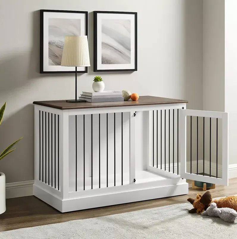 Crosley Winslow Small Credenza Dog Crate